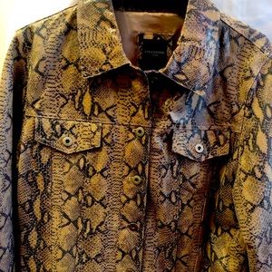 SOLD COLEBROOK & CO Snake skin